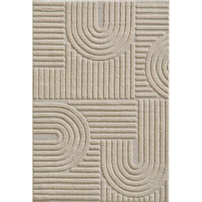 AYYILDIZ TEPPICHE ART 1121 Hochflor-Beige-Teppich - Teppich AYYILDIZ TEPPICHE ART 1121 Hochflor-Beige-Teppich - Teppich