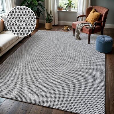 SANAT LORA PLUS - schwarz - 80x150 cm - Kunstfaser - Teppich SANAT LORA PLUS - schwarz - 80x150 cm - Kunstfaser - Teppich