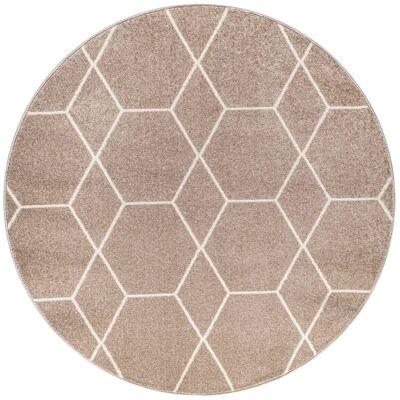 Sanat Teppich Trellis beige D: ca. 150 cm Sanat Teppich Trellis beige D: ca. 150 cm