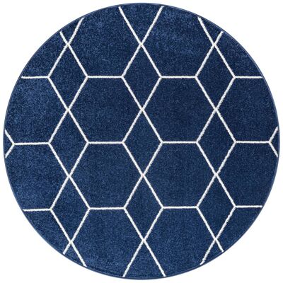Sanat Teppich Trellis marine D: ca. 150 cm Sanat Teppich Trellis marine D: ca. 150 cm