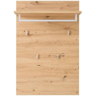 Garderobenpaneel Bari Eiche Artisan Nachbildung B/H/T: ca. 78x117x30 cm Garderobenpaneel Bari Eiche Artisan Nachbildung B/H/T: ca. 78x117x30 cm