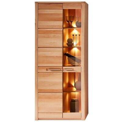 Vitrine Nature One buche Nachbildung B/H/T: ca. 85x203x40 cm Vitrine Nature One buche Nachbildung B/H/T: ca. 85x203x40 cm