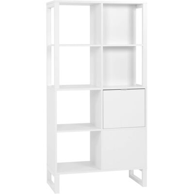 Sconto - Weißer Raumteiler 83,5x165cm - Credenza Sconto - Weißer Raumteiler 83,5x165cm - Credenza