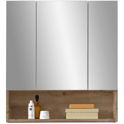 Spiegelschrank Heppo Eiche Eiche Viking Nachbildung B/H/T: ca. 65x71x20 cm Spiegelschrank Heppo Eiche Eiche Viking Nachbildung B/H/T: ca. 65x71x20 cm