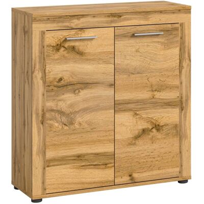 xonox.home Highboard Jam Eiche Wotan Nachbildung B/H/T: ca. 80x88x35 cm xonox.home Highboard Jam Eiche Wotan Nachbildung B/H/T: ca. 80x88x35 cm