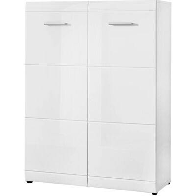 Germania Adana Schuhschrank - 24 Paar, 5 Regale, Weiß Germania Adana Schuhschrank - 24 Paar, 5 Regale, Weiß