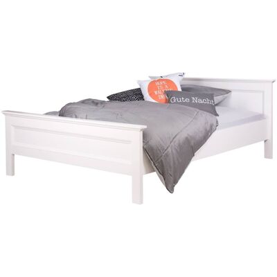 Sconto Landwood Weiß Bettgestell - Schlafzimmermöbel Sconto Landwood Weiß Bettgestell - Schlafzimmermöbel