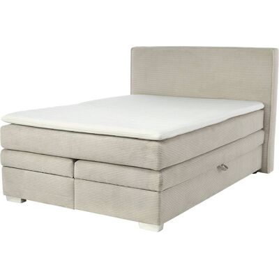 Boxspringbett Greige Liegefläche B/L: ca. 140x200 cm Boxspringbett Greige Liegefläche B/L: ca. 140x200 cm