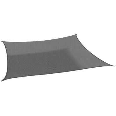 PLATINUM Sonnensegel Coolfit grau Polyethylen B/H/L: ca. 500x1x500 cm PLATINUM Sonnensegel Coolfit grau Polyethylen B/H/L: ca. 500x1x500 cm