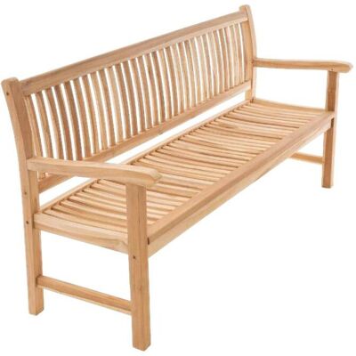 VCM Gartenbank 180cm Teak Natur 3-4 Personen - Gartenmöbel VCM Gartenbank 180cm Teak Natur 3-4 Personen - Gartenmöbel