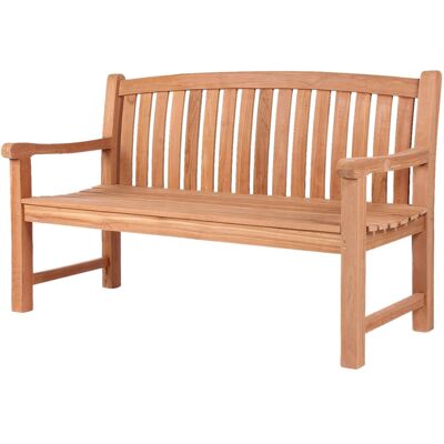 DEVRIES Woodie 150 cm Teak Gartenbank - Gartenbank DEVRIES Woodie 150 cm Teak Gartenbank - Gartenbank