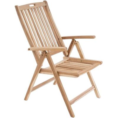 VCM Gartenstuhl Hochlehner Klappstuhl Teak Outdoor VCM Gartenstuhl Hochlehner Klappstuhl Teak Outdoor