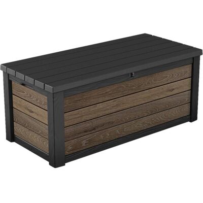 Keter Kissenbox Holzoptik Kunststoff B/H/L: ca. 72,4x64,4x155 cm Keter Kissenbox Holzoptik Kunststoff B/H/L: ca. 72,4x64,4x155 cm