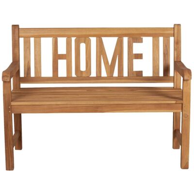 deVries Gartenbank Woodie natur Teakholz B/H/L: ca. 60x89x120 cm deVries Gartenbank Woodie natur Teakholz B/H/L: ca. 60x89x120 cm