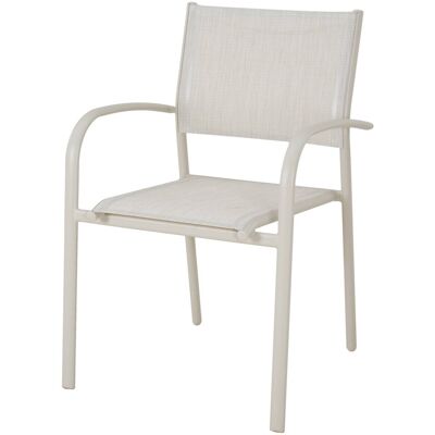 POCOline Gartenstühle Florence beige Textilene B/H/L: ca. 57x85x57 cm POCOline Gartenstühle Florence beige Textilene B/H/L: ca. 57x85x57 cm