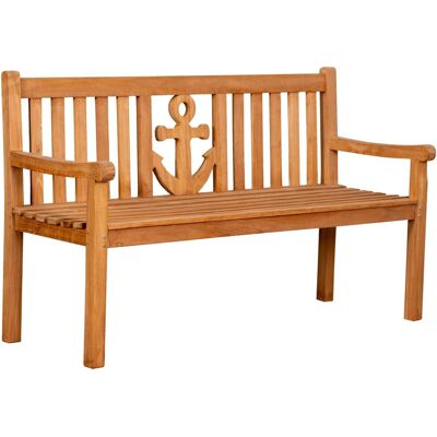 deVries Gartenbank Woodie natur Teakholz B/H/T: ca. 150x89x60 cm deVries Gartenbank Woodie natur Teakholz B/H/T: ca. 150x89x60 cm