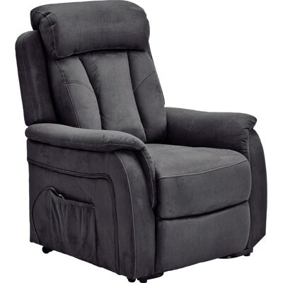 TV-Sessel FM-522L anthrazit Microfaser B/H/T: ca. 83x93x80 cm TV-Sessel FM-522L anthrazit Microfaser B/H/T: ca. 83x93x80 cm