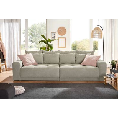Big Sofa Greige Microfaser B/H/T: ca. 298x80x135 cm Big Sofa Greige Microfaser B/H/T: ca. 298x80x135 cm