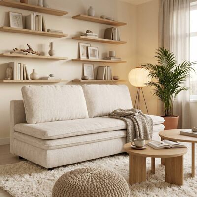 Schlafsofa pearl Microfaser B/H/T: ca. 200x89x85 cm Schlafsofa pearl Microfaser B/H/T: ca. 200x89x85 cm