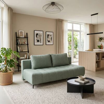 Schlafsofa salbei Webstoff B/H/T: ca. 195x88x95 cm Schlafsofa salbei Webstoff B/H/T: ca. 195x88x95 cm