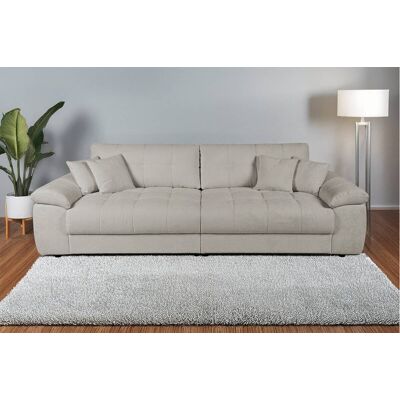 Big Sofa Tema graubraun Microfaser B/H/T: ca. 144x70x183 cm Big Sofa Tema graubraun Microfaser B/H/T: ca. 144x70x183 cm