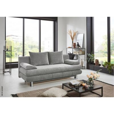Schlafsofa Benfeld grau Microfaser B/H/T: ca. 190x93x92 cm Schlafsofa Benfeld grau Microfaser B/H/T: ca. 190x93x92 cm