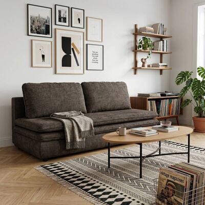 Schlafsofa Mocca Microfaser B/H/T: ca. 200x89x85 cm Schlafsofa Mocca Microfaser B/H/T: ca. 200x89x85 cm