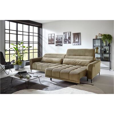 Big Sofa Logan grün Microfaser B/H/T: ca. 280x108x118 cm Big Sofa Logan grün Microfaser B/H/T: ca. 280x108x118 cm