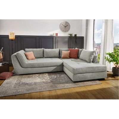 Ecksofa grau Microfaser B/H/T: ca. 321x92x219 cm Ecksofa grau Microfaser B/H/T: ca. 321x92x219 cm