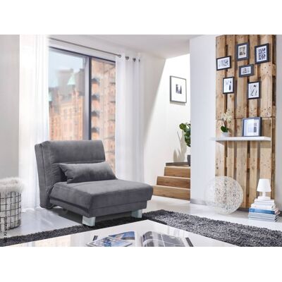 Schlafsofa Gina grau B/H/T: ca. 80x86x95 cm Schlafsofa Gina grau B/H/T: ca. 80x86x95 cm