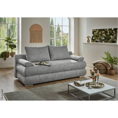 Schlafsofa Biel silber Microfaser B/H/T: ca. 199x97x95 cm Schlafsofa Biel silber Microfaser B/H/T: ca. 199x97x95 cm