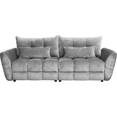 Big Sofa Moma hellgrau Microfaser B/H/T: ca. 250x97x120 cm Big Sofa Moma hellgrau Microfaser B/H/T: ca. 250x97x120 cm