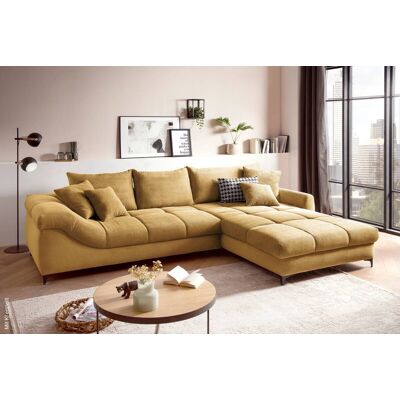Ecksofa curry Microfaser B/H/T: ca. 332x96x227 cm Ecksofa curry Microfaser B/H/T: ca. 332x96x227 cm