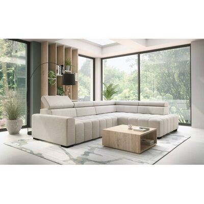 Ecksofa mit Bettfunktion beige Flachgewebe B/T: ca. 300x210 cm Ecksofa mit Bettfunktion beige Flachgewebe B/T: ca. 300x210 cm