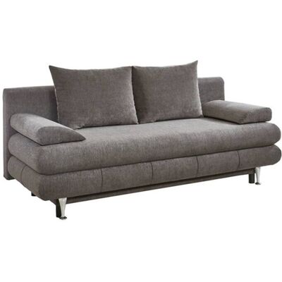 Schlafsofa Benfeld taupe Microfaser B/H/T: ca. 190x93x92 cm Schlafsofa Benfeld taupe Microfaser B/H/T: ca. 190x93x92 cm