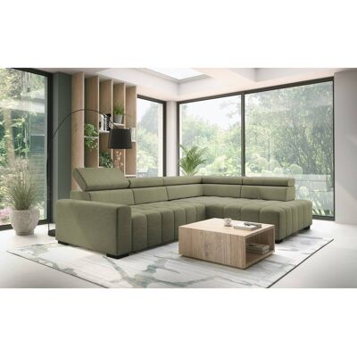 Ecksofa mit Bettfunktion grün Flachgewebe B/T: ca. 300x210 cm Ecksofa mit Bettfunktion grün Flachgewebe B/T: ca. 300x210 cm