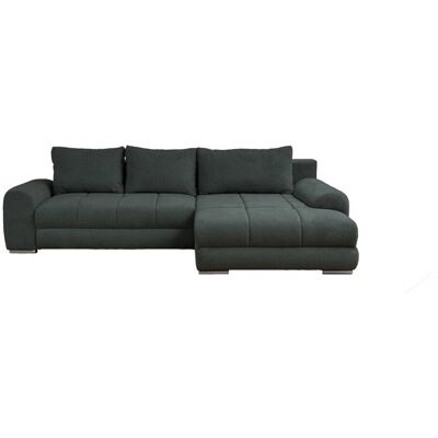Ecksofa mit Bettfunktion und Bettkasten Lorenz grün Microfaser B/H/T: ca. 284x74x180 cm Ecksofa mit Bettfunktion und Bettkasten Lorenz grün Microfaser B/H/T: ca. 284x74x180 cm