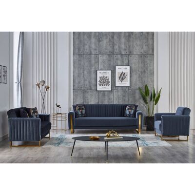 Sofa 3-2-1 Bogota anthrazit Microfaser Sofa 3-2-1 Bogota anthrazit Microfaser