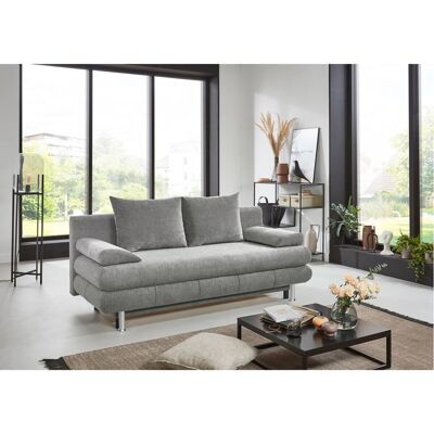 Schlafsofa Benfeld grau Microfaser B/H/T: ca. 190x93x92 cm Schlafsofa Benfeld grau Microfaser B/H/T: ca. 190x93x92 cm