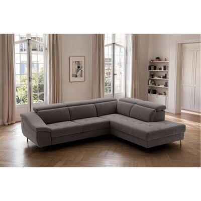 Ecksofa mit Bettfunktion braun Flachgewebe B/H/T: ca. 280x96x238 cm Ecksofa mit Bettfunktion braun Flachgewebe B/H/T: ca. 280x96x238 cm