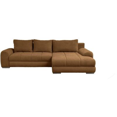 Ecksofa mit Bettfunktion und Bettkasten Lorenz ziegel Microfaser B/H/T: ca. 284x74x180 cm Ecksofa mit Bettfunktion und Bettkasten Lorenz ziegel Microfaser B/H/T: ca. 284x74x180 cm