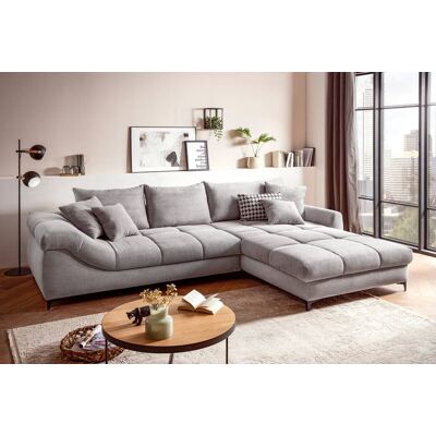 Ecksofa grau Microfaser B/H/T: ca. 332x96x227 cm Ecksofa grau Microfaser B/H/T: ca. 332x96x227 cm