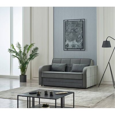 Schlafsofa Moleron grau Polyester B/H/T: ca. 171x94x111 cm Schlafsofa Moleron grau Polyester B/H/T: ca. 171x94x111 cm