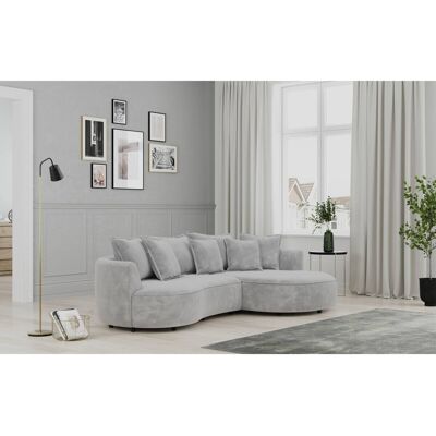 Ecksofa stone Microfaser B/H/T: ca. 287x66x168 cm Ecksofa stone Microfaser B/H/T: ca. 287x66x168 cm