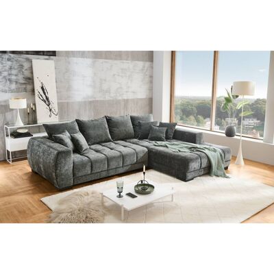 Ecksofa anthrazit Microfaser B/H/T: ca. 300x86x215 cm Ecksofa anthrazit Microfaser B/H/T: ca. 300x86x215 cm