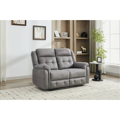 Sofa Philip grau Microfaser B/H/T: ca. 151x103x95 cm Sofa Philip grau Microfaser B/H/T: ca. 151x103x95 cm