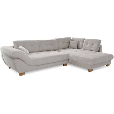Ecksofa Greige Microfaser B/H/T: ca. 346x90x221 cm Ecksofa Greige Microfaser B/H/T: ca. 346x90x221 cm