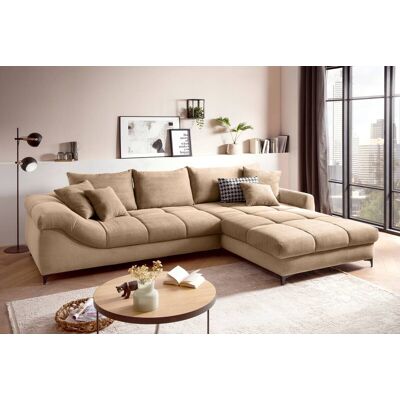 Ecksofa taupe Microfaser B/H/T: ca. 332x96x227 cm Ecksofa taupe Microfaser B/H/T: ca. 332x96x227 cm