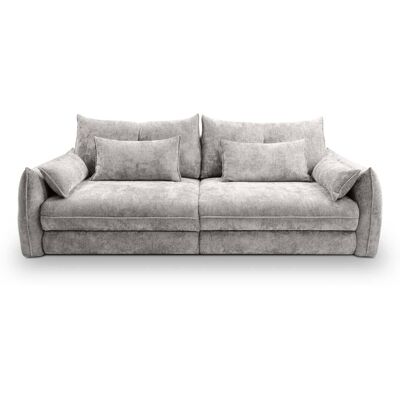 Big Sofa Delphine grau Microfaser B/H/T: ca. 246x74x119 cm Big Sofa Delphine grau Microfaser B/H/T: ca. 246x74x119 cm