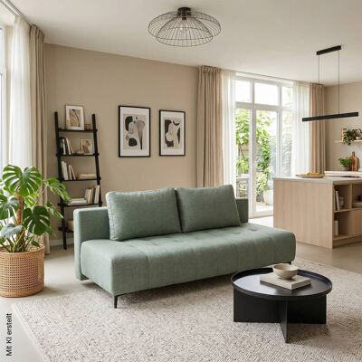 Schlafsofa Alicante salbei Webstoff B/H/T: ca. 195x88x95 cm Schlafsofa Alicante salbei Webstoff B/H/T: ca. 195x88x95 cm
